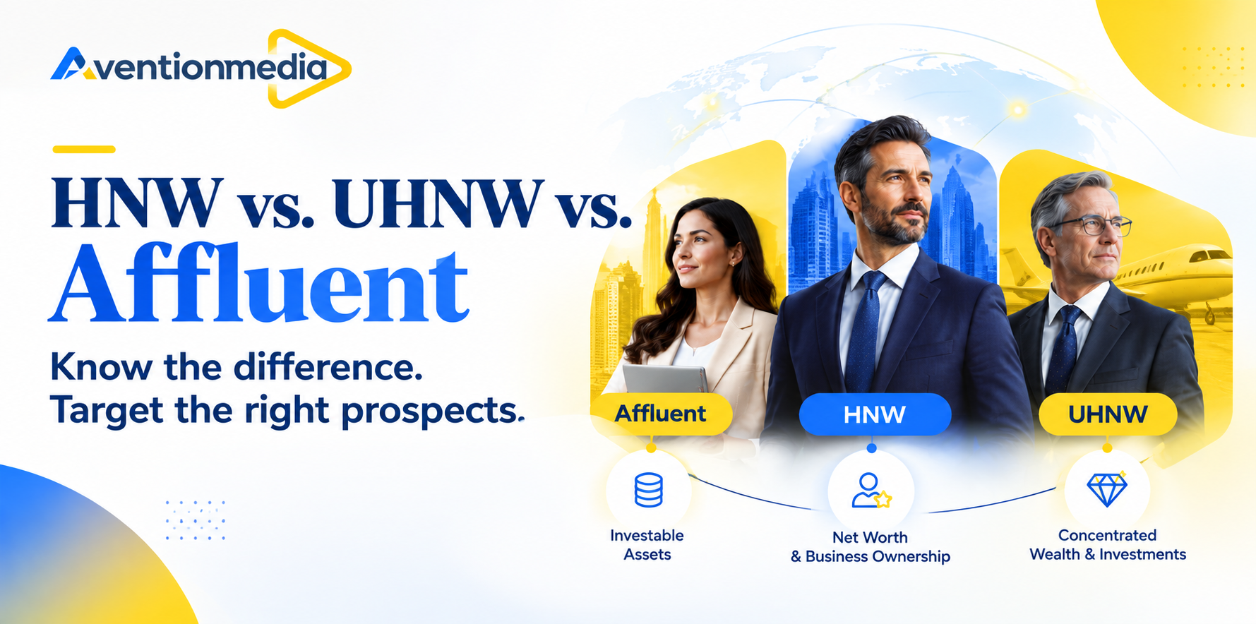 HNW vs. UHNW vs. Affluent Audiences: How to Segment High-Value Prospects Beyond Wealth
