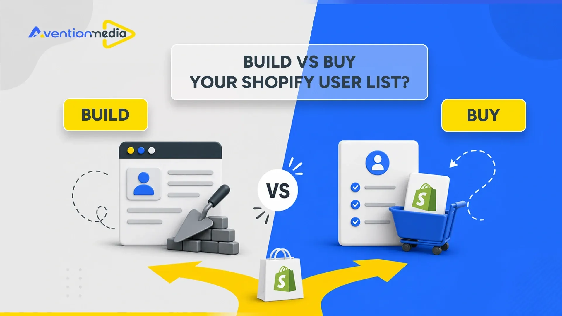 Build vs. Buy Shopify Users List: Which Strategy Is Better for B2B Marketing?