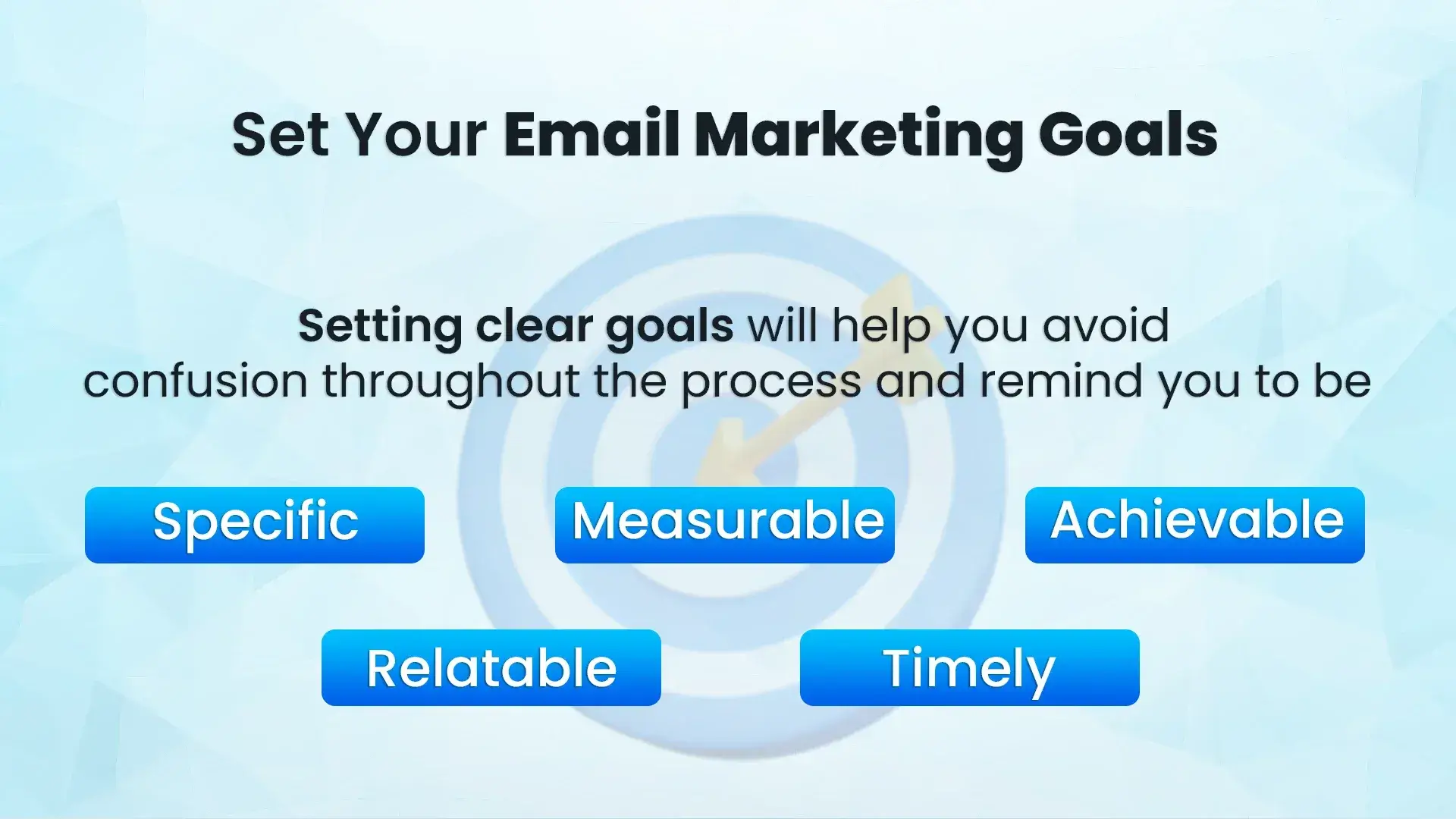 Set Your Email Marketing Goals