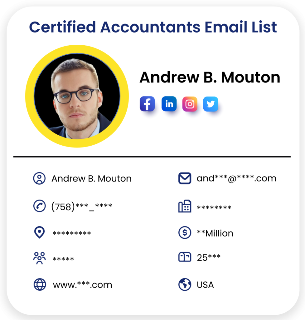 Accountants Email List