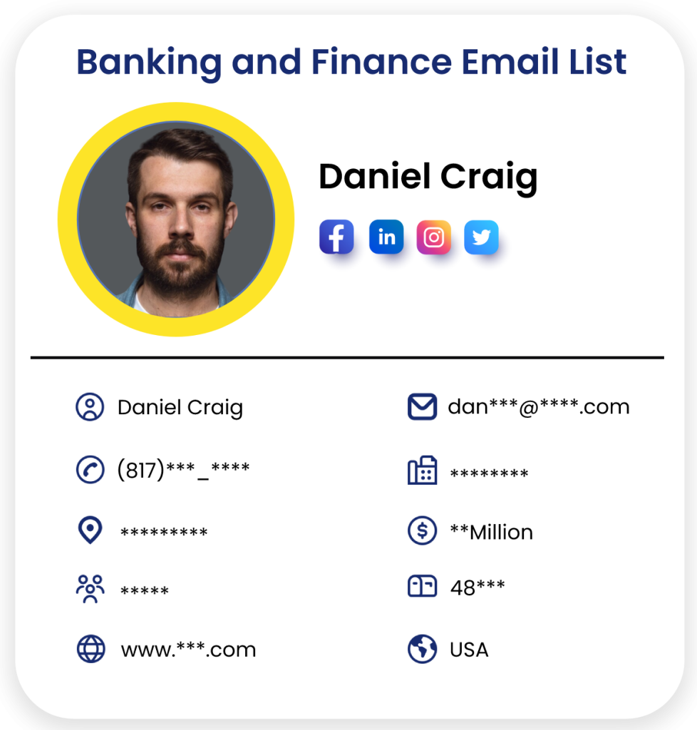 Banking and Finance Mailing List