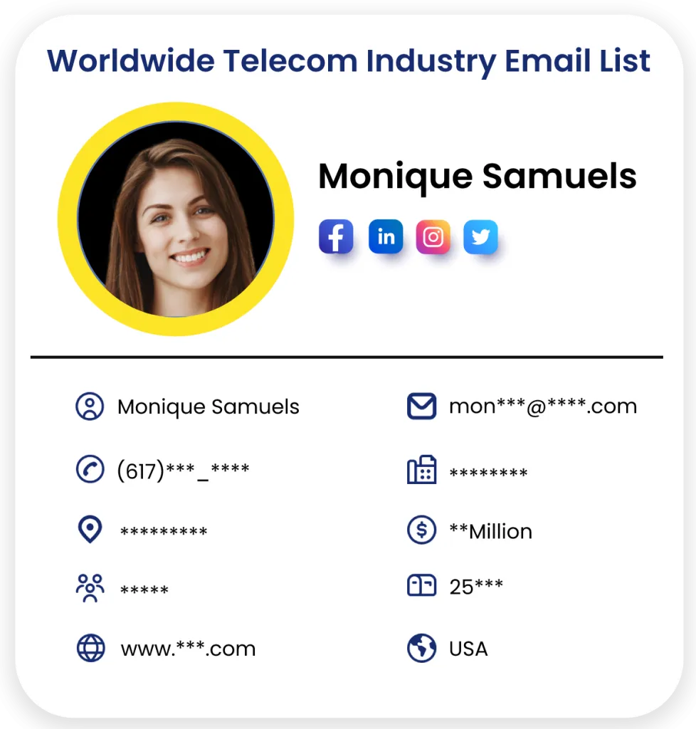 Telecom Industry Mailing List