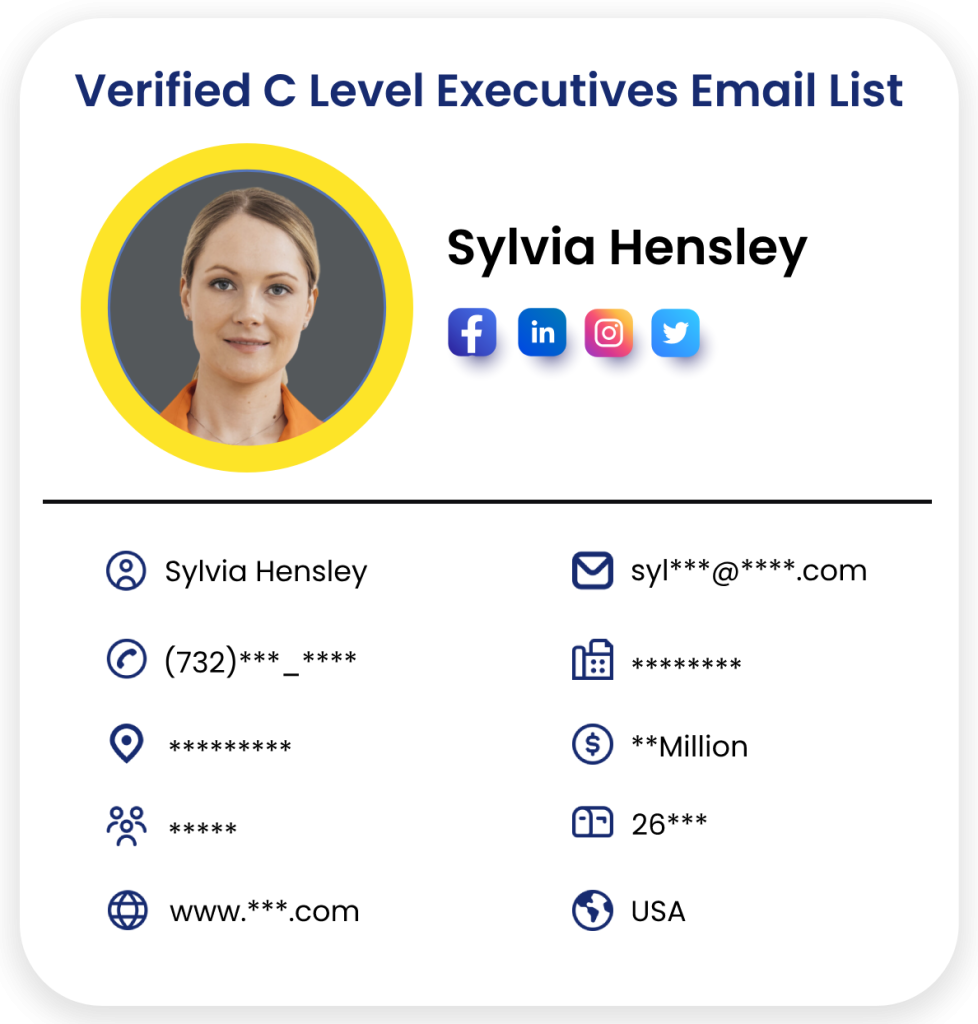 C-level Executives Data